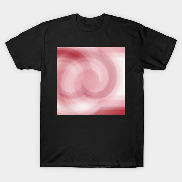 Abstract Pink T-Shirt by Peaceful Space AS